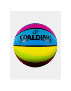 Ballon de basketball t5 arc en ciel multicolore - Spalding