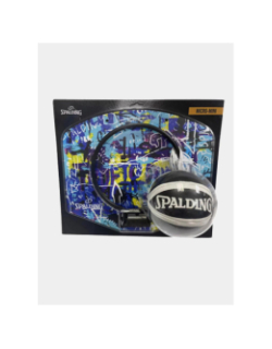 Panier de basketball micro mini graffiti multicolore - Spalding