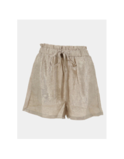 Short fluide doré femme - Molly Bracken