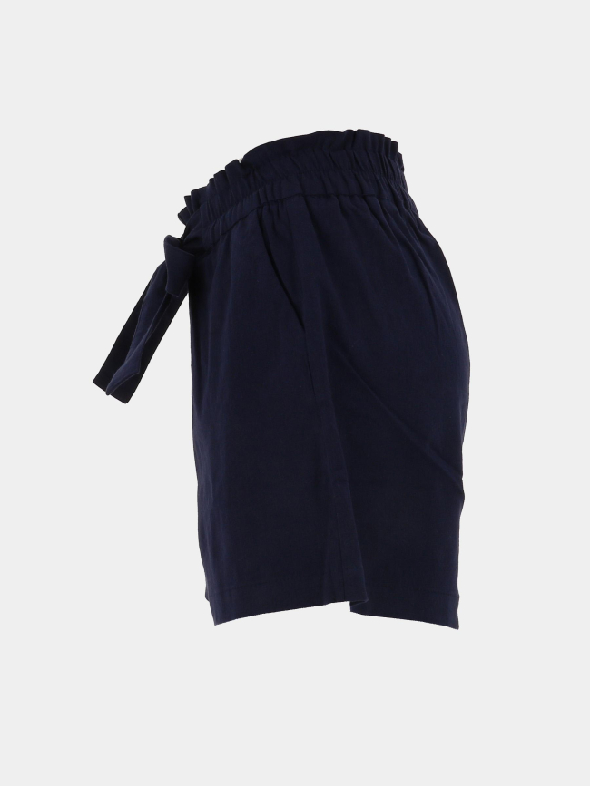Short taille haute bleu marine femme - Molly Bracken
