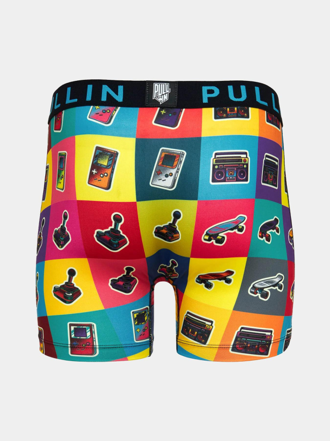 Boxer fashion eighties multicolore homme - Pullin