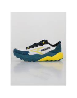 Chaussures de trail caldera 8 bleu jaune homme - Brooks