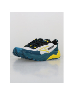 Chaussures de trail caldera 8 bleu jaune homme - Brooks