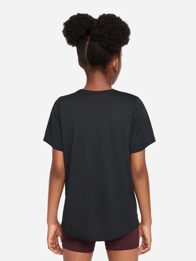 T-shirt de sport à manches courtes df one noir enfant - Nike