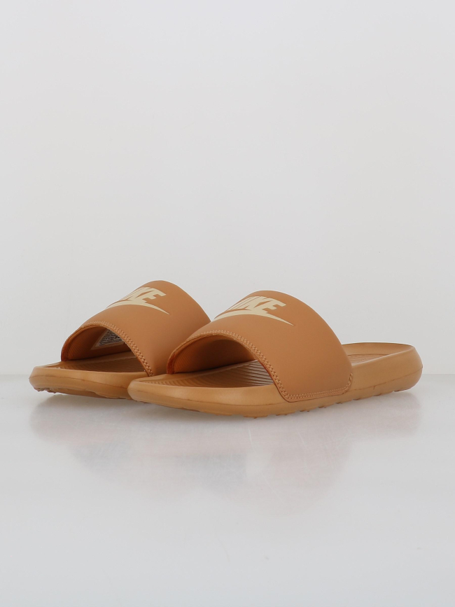 Claquettes victori one slide marron femme - Nike