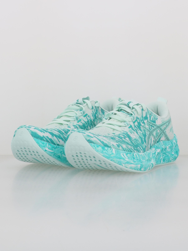Chaussures de running noosa tri 16 bleu et blanc femme - Asics