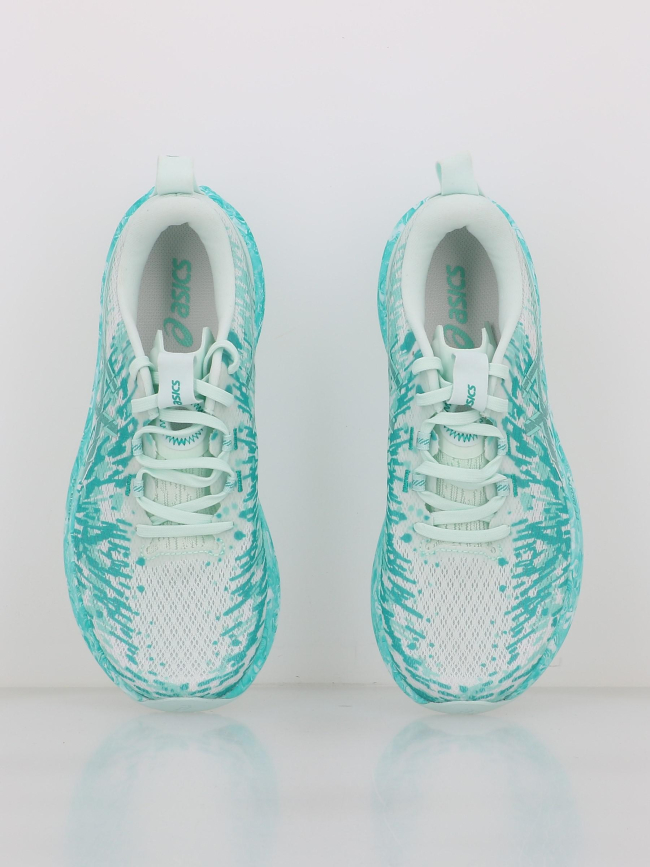Chaussures de running noosa tri 16 bleu et blanc femme - Asics