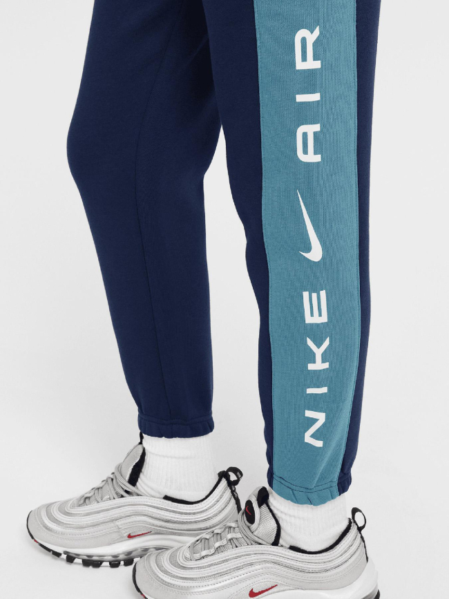 Pantalon jogging molleton air bleu enfant - Nike