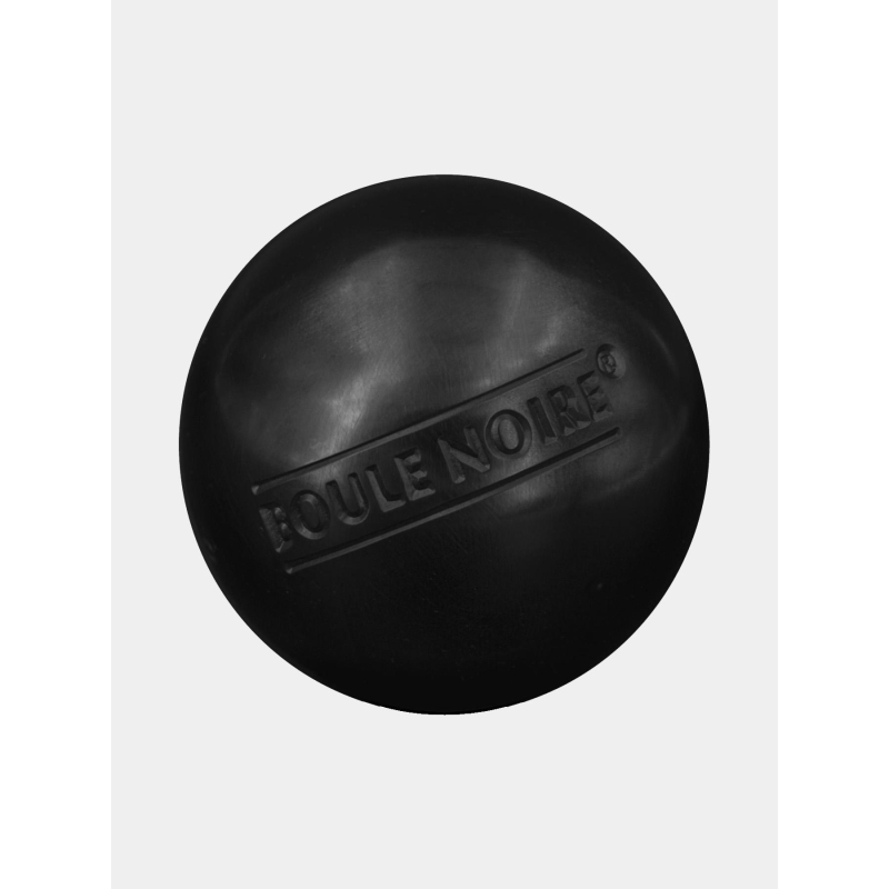 Boules de pétanque la boule noire cou lisse 74 mm - Obut