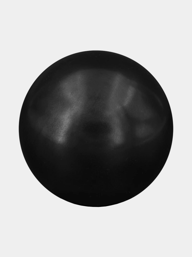 Boules de pétanque la boule noire cou lisse 74 mm - Obut