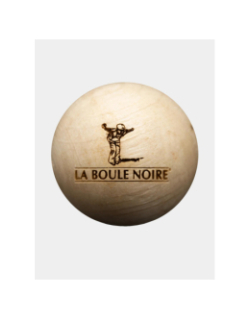Boules de pétanque la boule noire cou lisse 74 mm - Obut