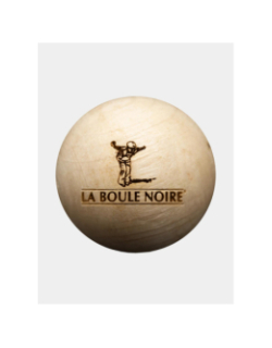 Boules de pétanque la boule noire striée 74mm - Obut