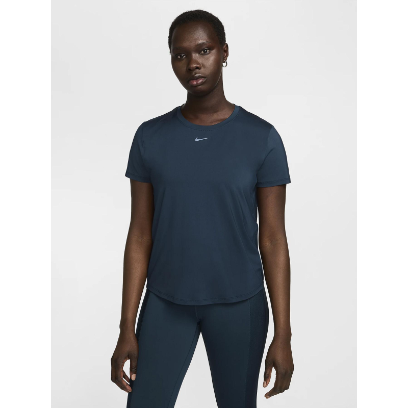 T-shirt de sport one classic bleu marine femme - Nike