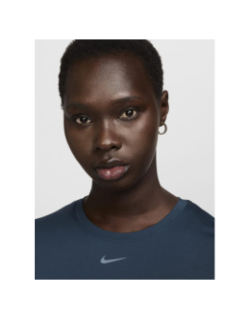 T-shirt de sport one classic bleu marine femme - Nike