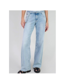 Jean large lauryn jab bleu femme - Le Temps Des Cerises