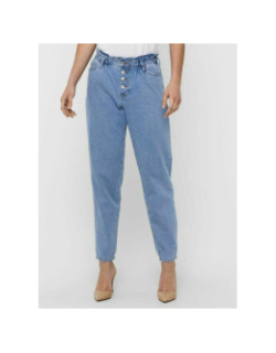 Jean slouchy cuba bleu femme - Only
