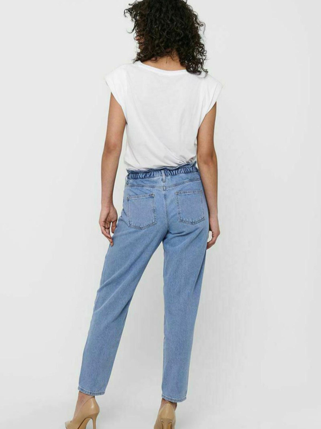 Jean slouchy cuba bleu femme - Only
