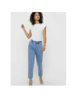 Jean slouchy cuba bleu femme - Only