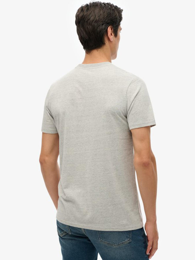 T-shirt vintage néon gris vert homme - Superdry