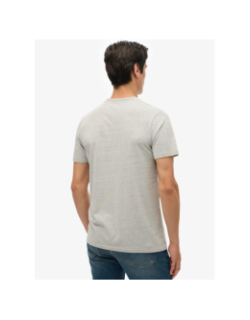 T-shirt vintage néon gris vert homme - Superdry