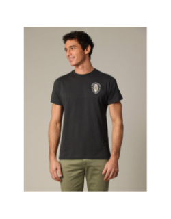 T-shirt à manches courtes dekari noir homme - Deeluxe