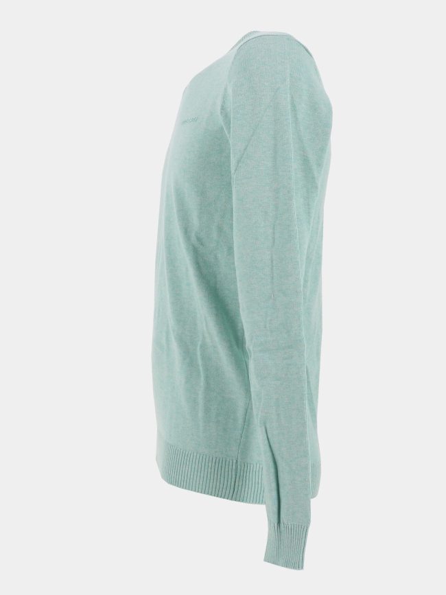 Pull col v pulser 3 vert d'eau homme - Teddy Smith