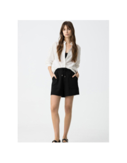 Short léger fluide bali 2 noir femme - Tiffosi