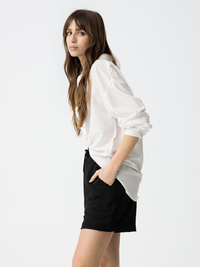 Short léger fluide bali 2 noir femme - Tiffosi