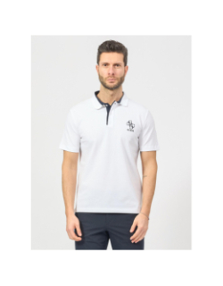 Polo à manches courtes lyle blanc homme - Guess