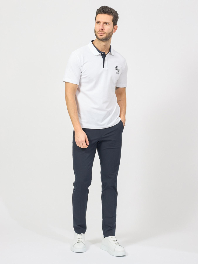 Polo à manches courtes lyle blanc homme - Guess