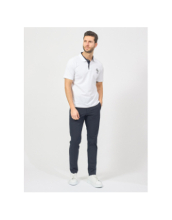 Polo à manches courtes lyle blanc homme - Guess