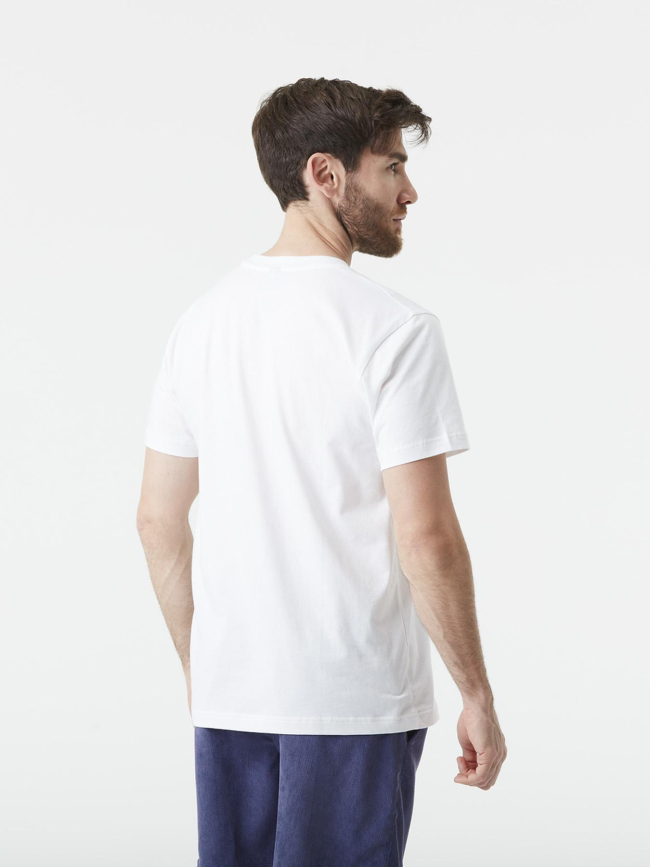 T-shirt à manches courtes basement aster blanc homme - Picture