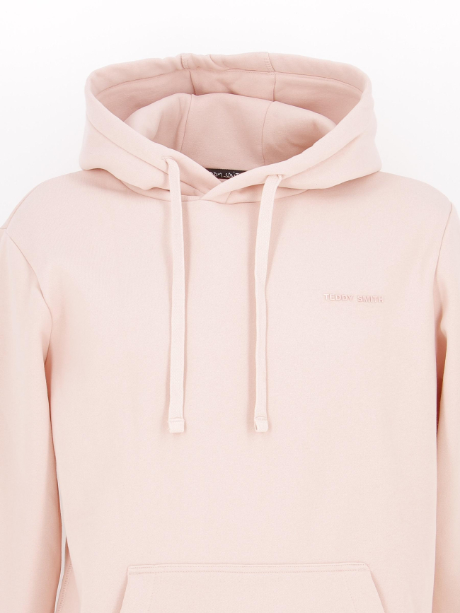 Sweat à capuche s-nark rose homme - Teddy Smith