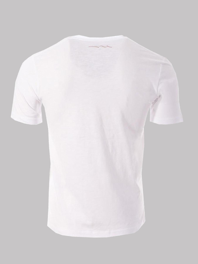T-shirt à manches courtes t-gildas blanc homme - Teddy Smith