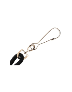 Mini cordon attache sifflet poignet noir - Tremblay