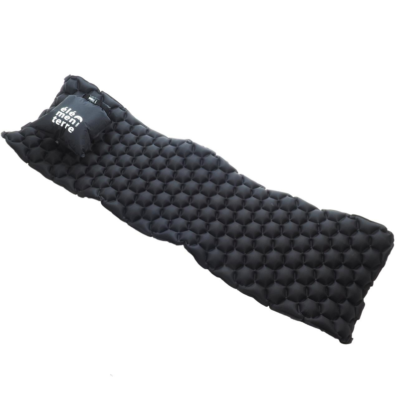 Matelas gonflable de camping golden noir - Elementerre
