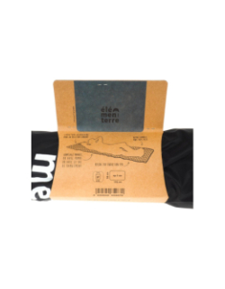 Matelas gonflable de camping golden noir - Elementerre