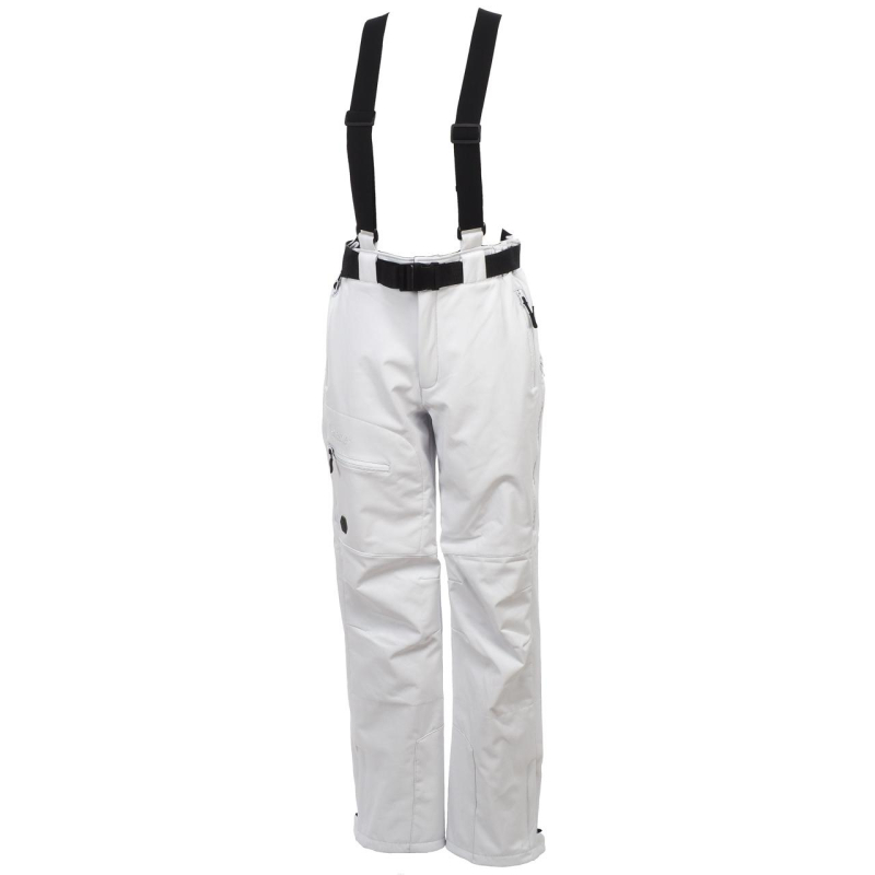 Pantalon de ski unosoft blanc femme - Eldera Sportswear