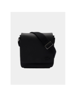 Sacoche bandoulière crossover noir homme - Lacoste