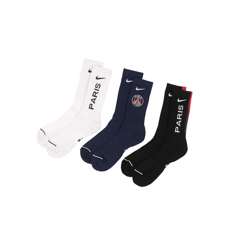 Chaussettes de football psg bleu noir blanc unisexe - Nike