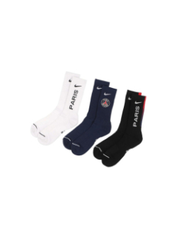 Chaussettes de football psg bleu noir blanc unisexe - Nike
