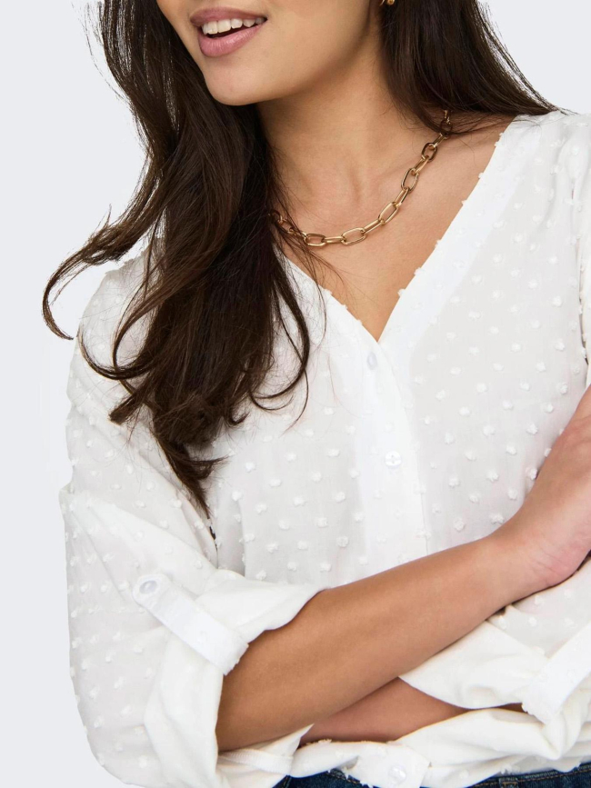 Chemise jdydiana blanc femme - JDY