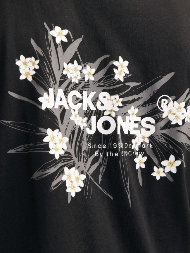 T-shirt hawai noir homme - Jack & Jones