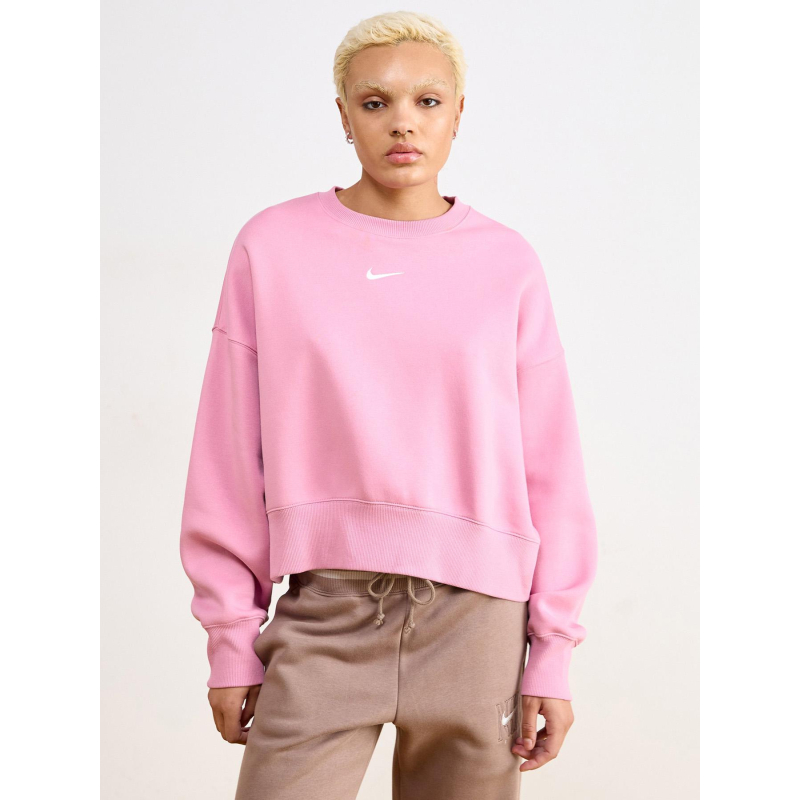 Sweat ultra oversize phoenix fleece rose femme - Nike