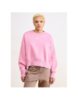 Sweat ultra oversize phoenix fleece rose femme - Nike
