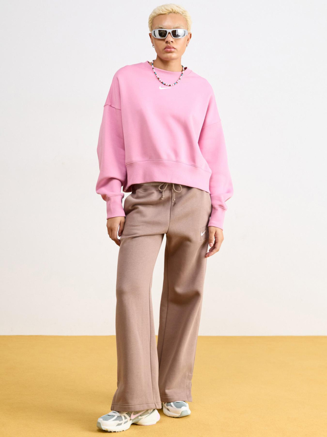 Sweat ultra oversize phoenix fleece rose femme - Nike
