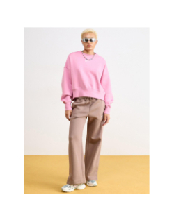 Sweat ultra oversize phoenix fleece rose femme - Nike