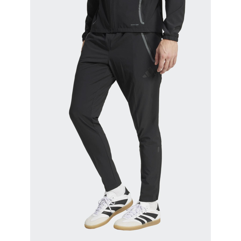 Pantalon jogging real madrid tiro 25 noir homme - Adidas