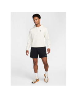 Sweat à capuche en molleton club blanc homme - Nike