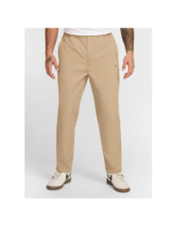 Pantalon tissé fuselé club beige homme - Nike